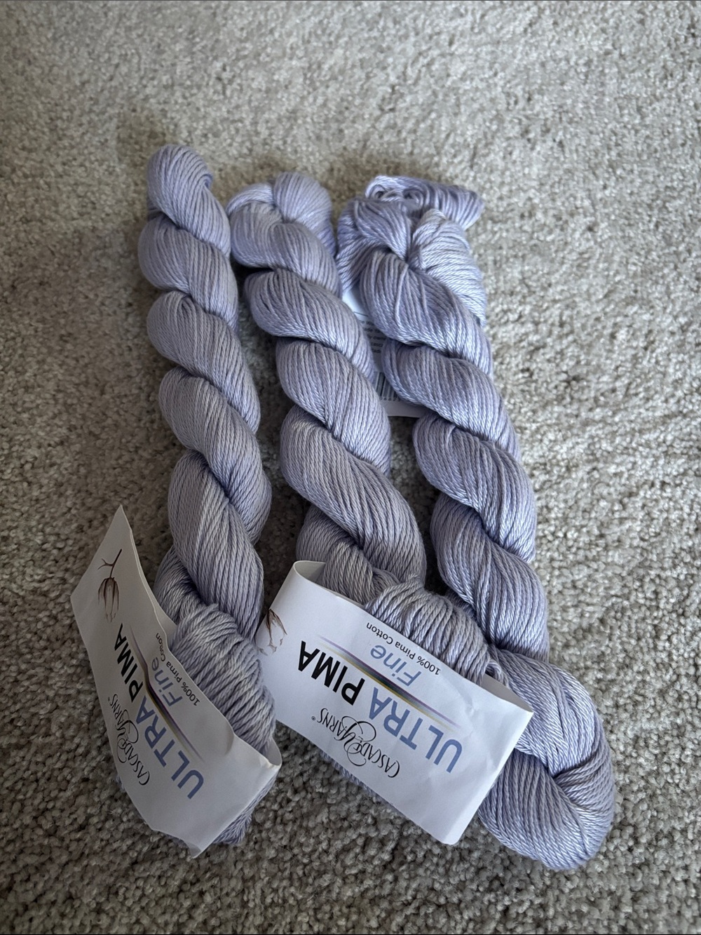 Cascade ultra puma fine yarn - Light Lavender